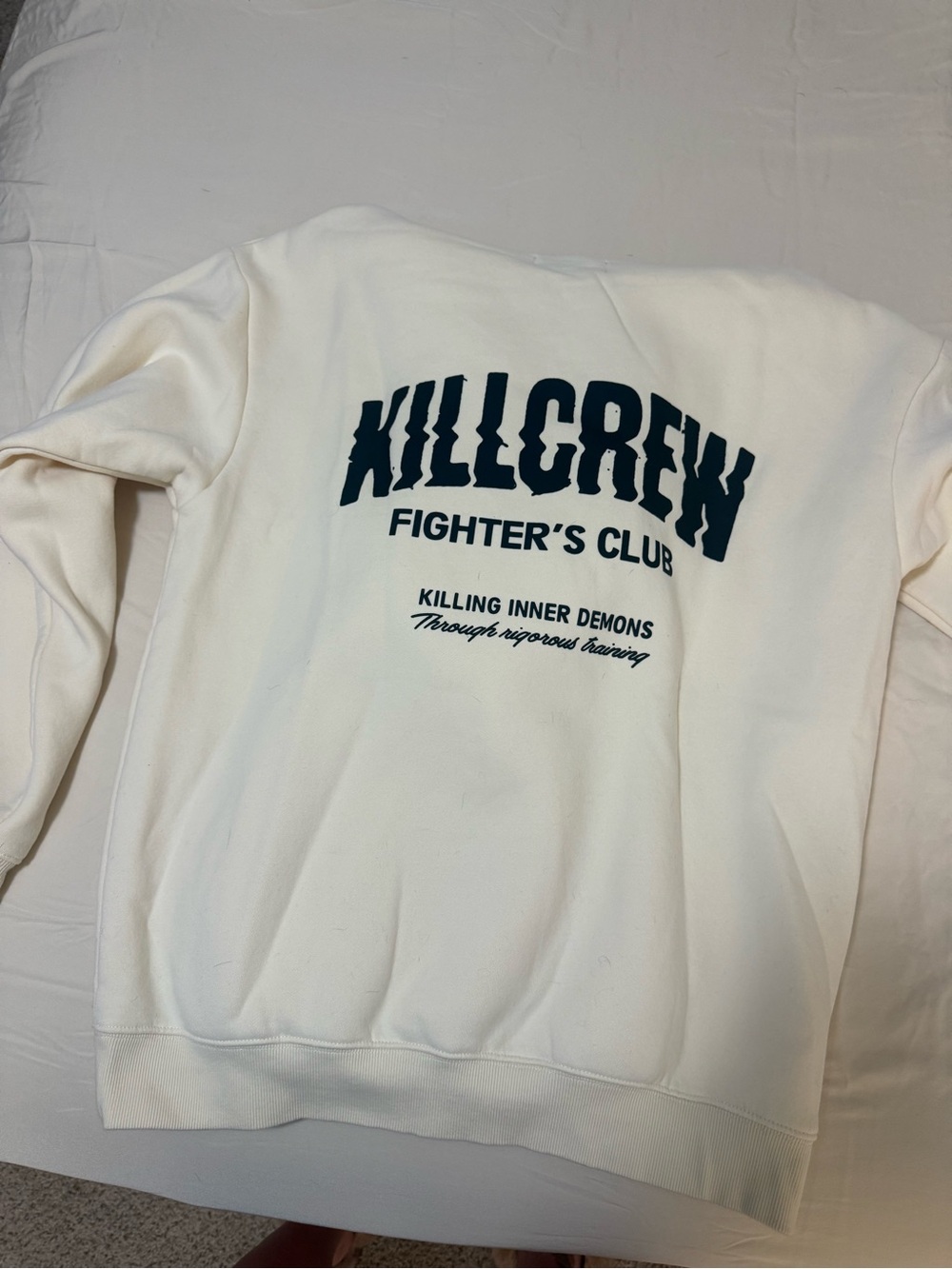 Kill Crew Cream Hoodie Sweatshirt